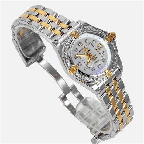 breitling cockpit steel factory diamond watch|Breitling Cockpit Ladies Steel 18K Yellow Gold Diamond Watch .